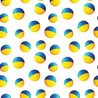 Ukraine flag seamless pattern. Repeat pattern vector