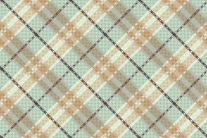 Tartan plaid pattern with texture and summer color. vector