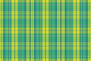 Tartan plaid pattern with texture and summer color. vector