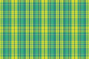 Tartan plaid pattern with texture and summer color. vector