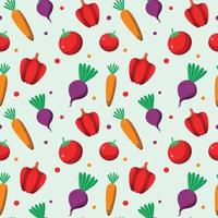 Hand drawn world food safety day seamless pattern. vector