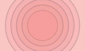 Abstract light pink paper cut style background. vector