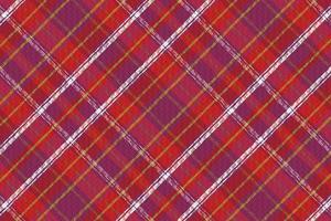 Tartan plaid pattern with texture. vector