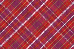 Tartan plaid pattern with texture. vector