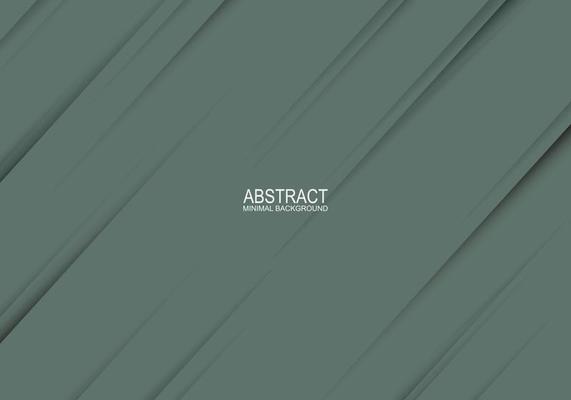 Abstract green minimal background. Vector.