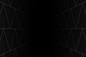 Abstract perspective triangle lines background. Vector. vector