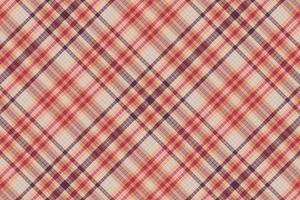 Tartan plaid pattern with texture and summer color. vector