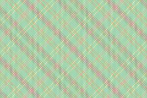 Tartan plaid pattern with texture and summer color. vector