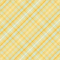 Tartan plaid pattern with texture and summer color. vector