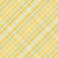 Tartan plaid pattern with texture and summer color. vector