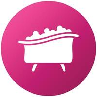 Bathtub Icon Style vector