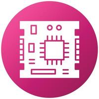 Motherboard Icon Style vector