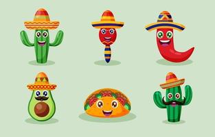 Cinco De Mayo Character vector