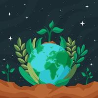 Environment Day Background vector