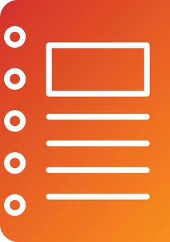 Notebook Icon Style vector