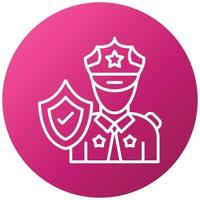 Security Control Icon Style vector