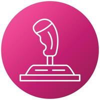 Joystick Icon Style vector