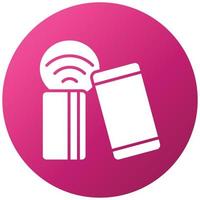 Nfc Icon Style vector
