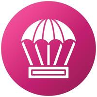 Parachute Icon Style vector