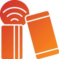 Nfc Icon Style vector