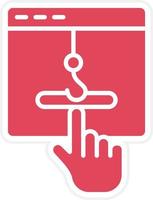 Clickbait Icon Style vector