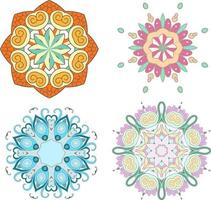 Abstract mandala background vector