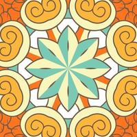 Abstract mandala background vector