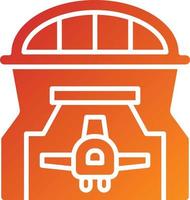 Hangar Icon Style vector