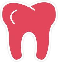 Tooth Icon Style vector