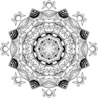 Abstract mandala background vector