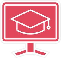 E-learning Icon Style vector