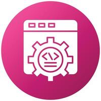 Web Development Icon Style vector
