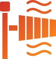 Windsock Icon Style vector