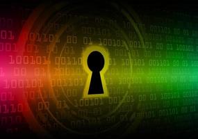 Candado cerrado sobre fondo digital, seguridad cibernética