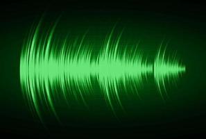 Sound waves oscillating dark light vector