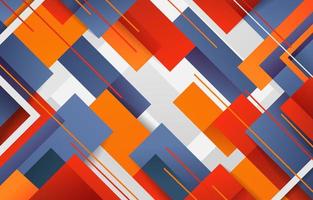 Colorful Abstract Rectangle Background vector