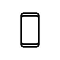 Set of black vector icons, isolated against white background. Flat illustration on a theme smartphone