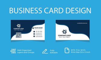 abstract business card template Vector illustration