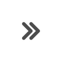 simple arrow and directions icon vector