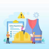 OSHA - Occupational Safety and Health Administration for business and organization vector. vector