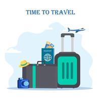 Time to travel vector design