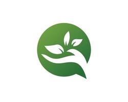 plantilla de logotipo herbal adecuada para empresas y nombres de productos. este elegante diseño de logotipo podría usarse para diferentes propósitos para una empresa, producto, servicio o para todas sus ideas. vector