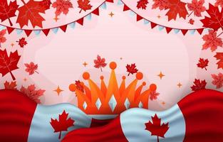 Victoria Day Background vector