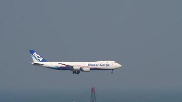 vracht boeing 747 landing video