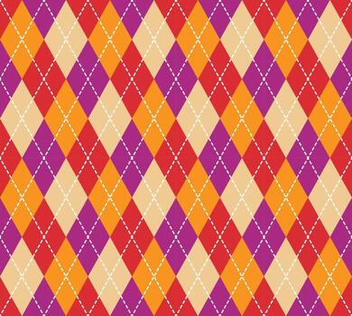 Argyle Pattern vector ,Fabric texture background
