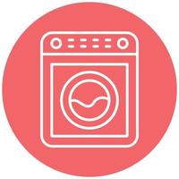 Washing Machine Icon Style vector