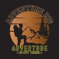 Adventure For Adventure Vector