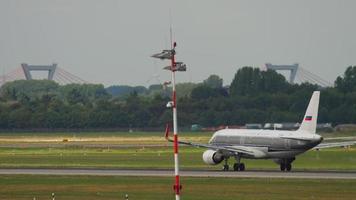 aeroflot start i Düsseldorf video