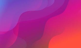 Abstract Colorful Fluid Wave Background vector