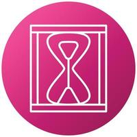 Hourglass Icon Style vector
